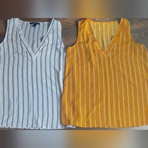 Two Women's Dress Shirts